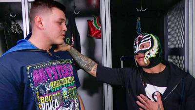 Dominik y Rey Mysterio