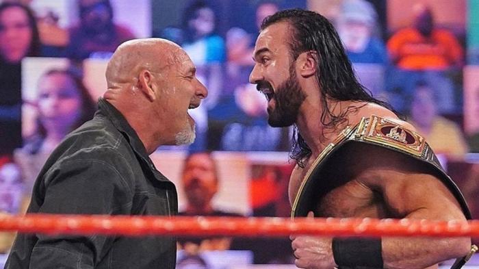 Goldberg reta a Drew McIntyre a un combate en WWE Royal Rumble 2021