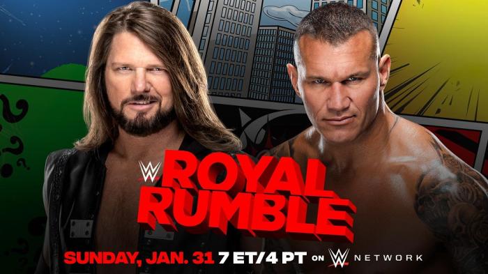 AJ Styles y Randy Orton son añadidos al WWE Royal Rumble Match 2021