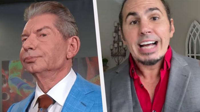 Vince McMahon y Matt Hardy