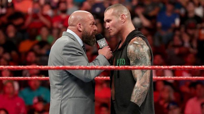 Triple H y Randy Orton