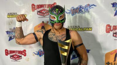 Aster Boy es el ganador de los IWRG Tryouts 2021