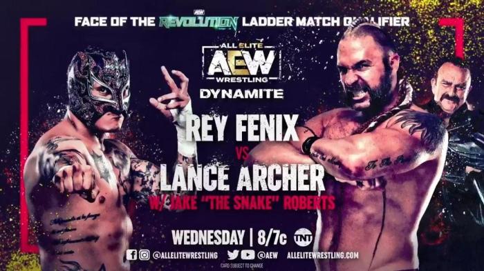 Rey Fenix y Lance Archer AEW Dyanmite