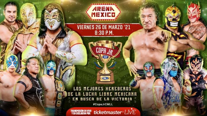 CMLL anuncia la cartelera del show de la Copa Junior VIP 2021