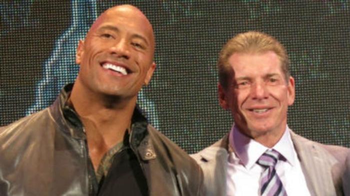 The Rock y Vince McMahon