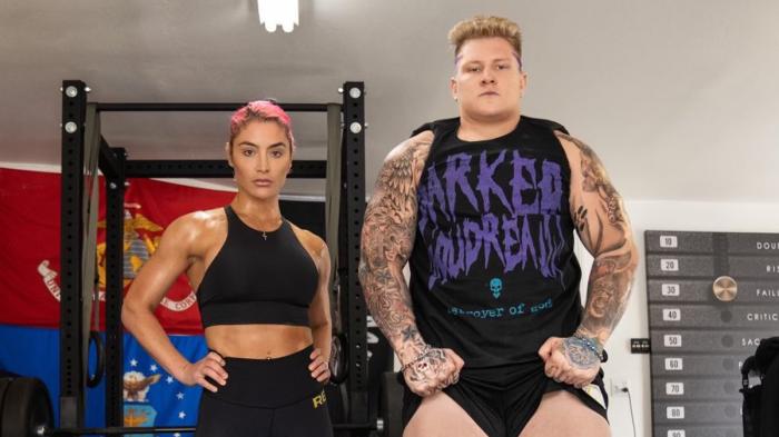 Eva Marie y Parker Broudeaux