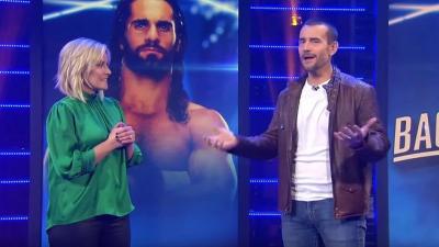 Renee Paquette y CM Punk