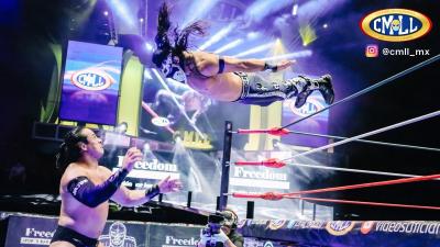 Resultados CMLL 26 de marzo de 2021 - Bandido y Volador Jr se enfrentan mano a mano