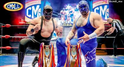 Black Panther y Blue Panther Jr ganan la Copa Dinastías 2021 de CMLL