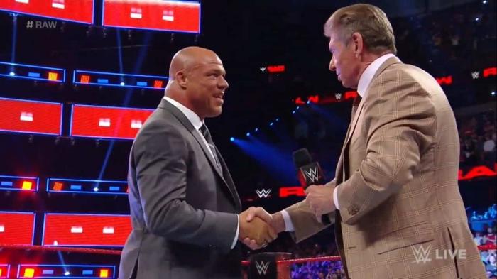 Kurt Angle Vince McMahon