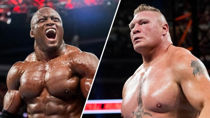 Bobby Lashley y Brock Lesnar