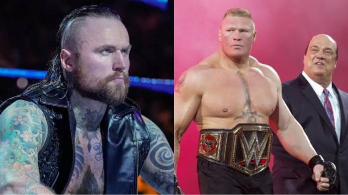 Aleister Black y Brock Lesnar