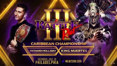 Richard Holliday vs Mil Muertes MLW Battle Riot III