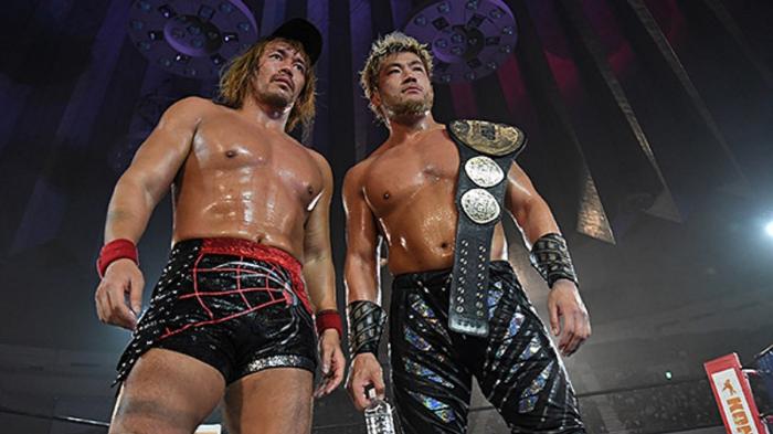 Tetsuya Naito y SANADA campeones