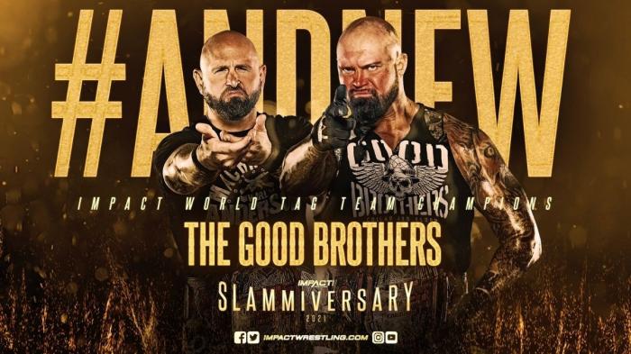 The Good Brothers ganan los Campeonatos por Parejas de IMPACT en Slammiversary 2021